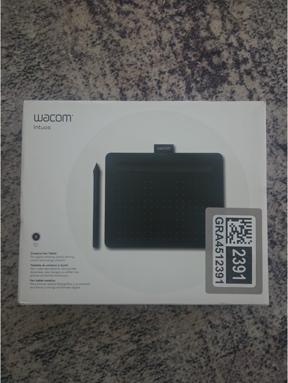 Wacom Intuos Creative Pen Tablet Small Black CTL-4100/K0-CX